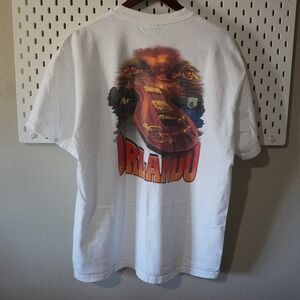 VTG Hard‎ Rock Cafe Orlando Flordia T-Shirt XL HRC Gator Eyes Guitar 90s White